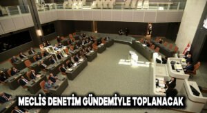 Meclis denetim gündemiyle toplanacak