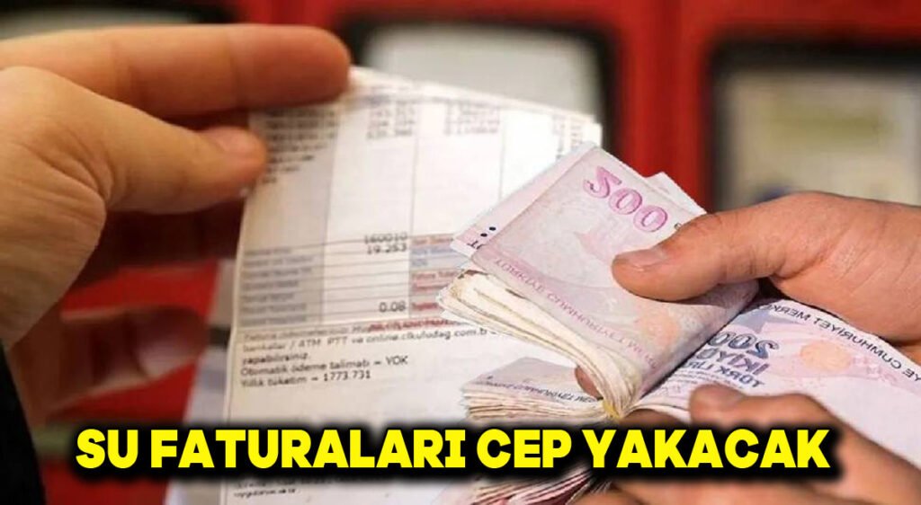 Su faturaları cep yakacak