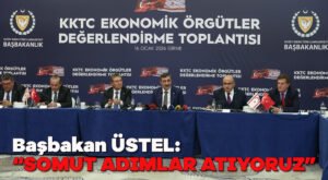 ÜSTEL: “Somut adımlar atıyoruz”