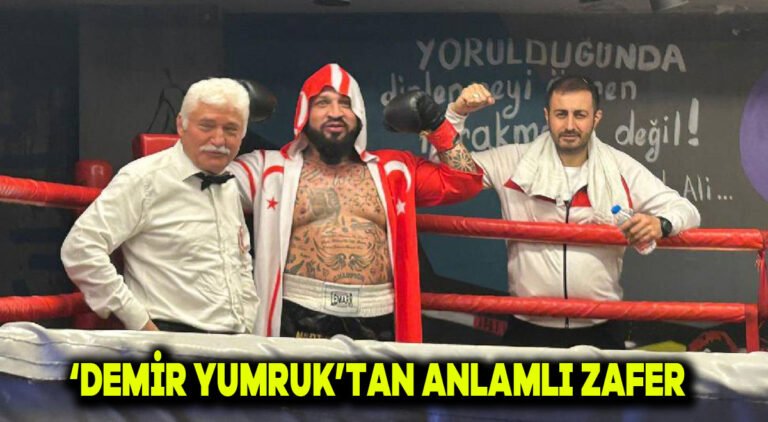 ‘Demir Yumruk’tan anlamlı zafer
