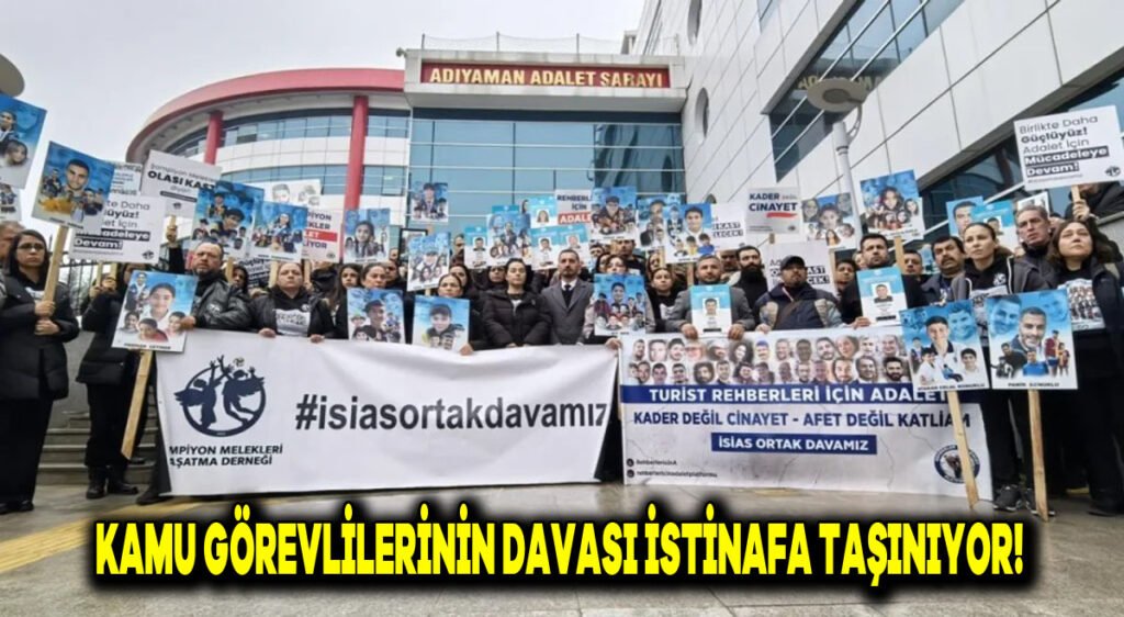 Kamu görevlilerinin davası istinafa taşınıyor!