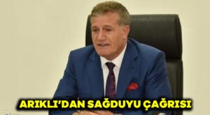 Arıklı’dan sağduyu çağrısı