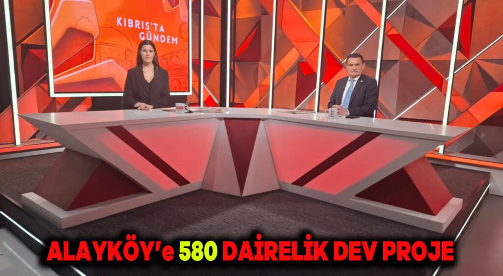 Alayköy’e 580 dairelik dev proje