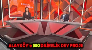 Alayköy’e 580 dairelik dev proje