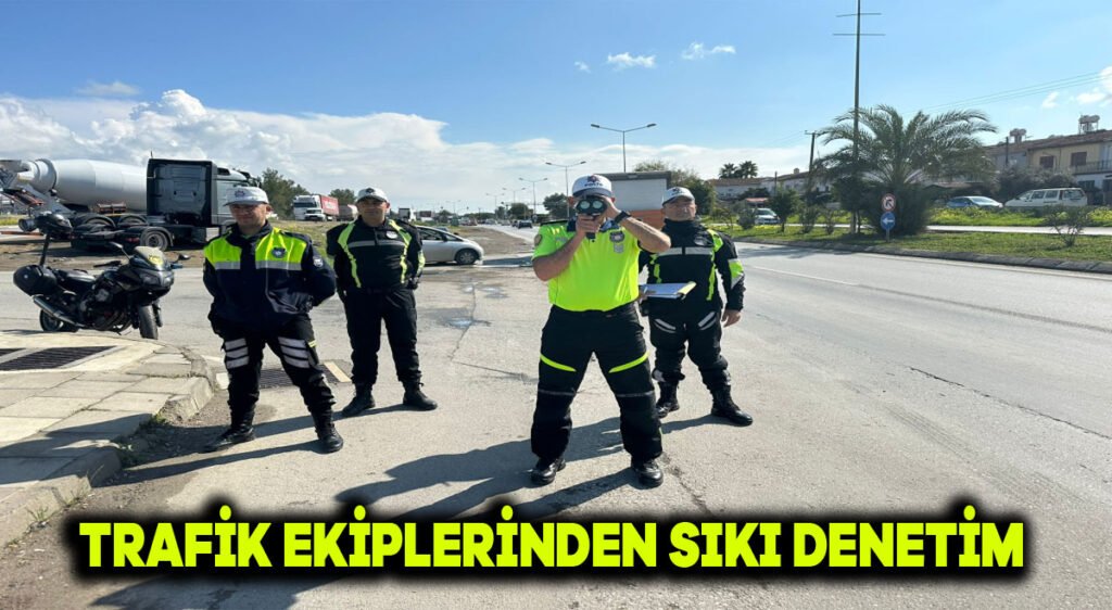 Trafik Ekiplerinden Sıkı Denetim