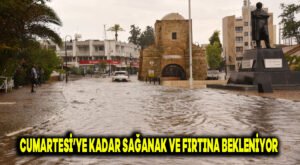 Cumartesi’ye kadar sağanak ve fırtına bekleniyor