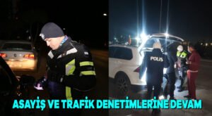 Asayiş ve trafik denetimlerine devam