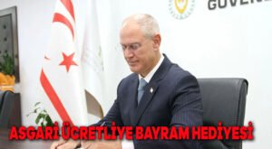 Asgari ücretlilere Bayram hediyesi