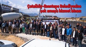 Çatalköy-Esentepe Belediyesine çok amaçlı hizmet binası