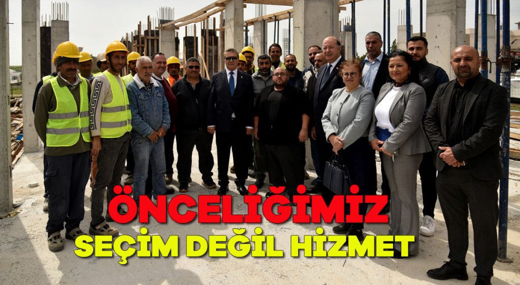 Önceliğimiz seçim değil hizmet