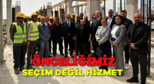 Önceliğimiz seçim değil hizmet