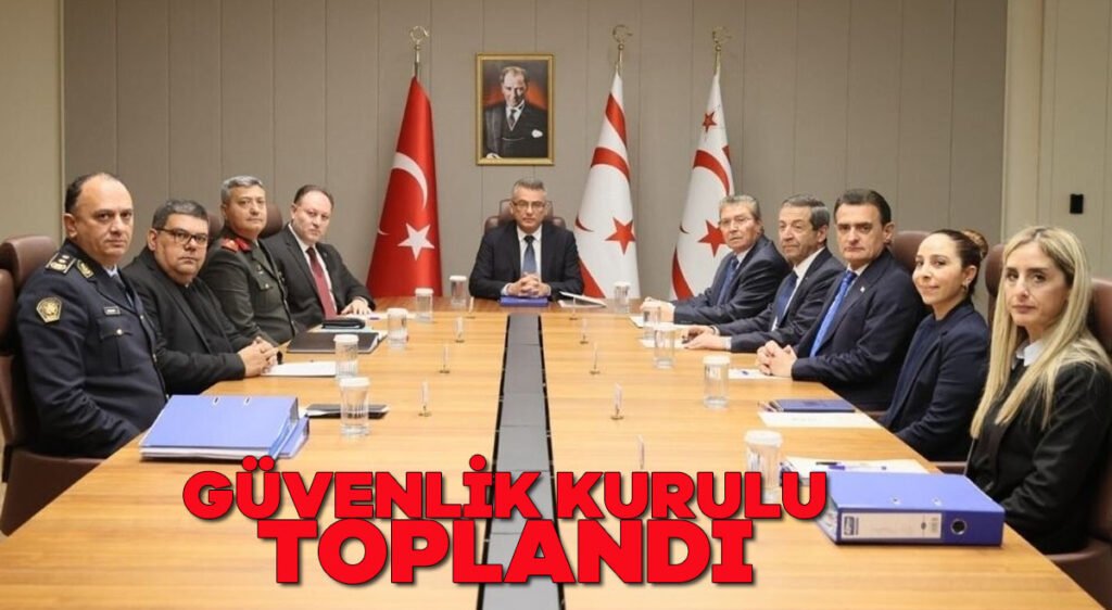 Güvenlik kurulu toplandı