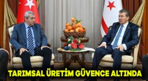 Tarımsal üretim güvence altında