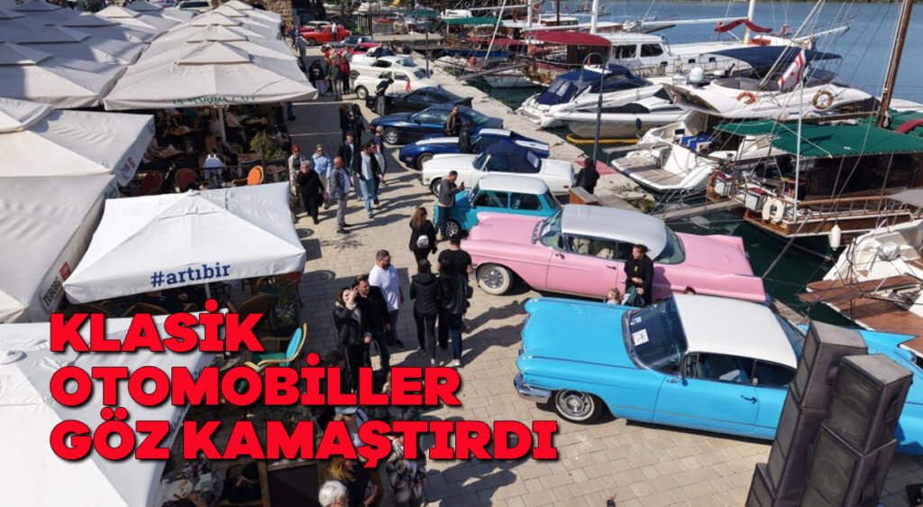 Klasik otomobiller göz kamaştırdı