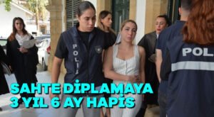Sahte diplomaya 3 yıl 6 ay hapis