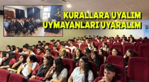 Kurallara uyalım uymayanları uyaralım