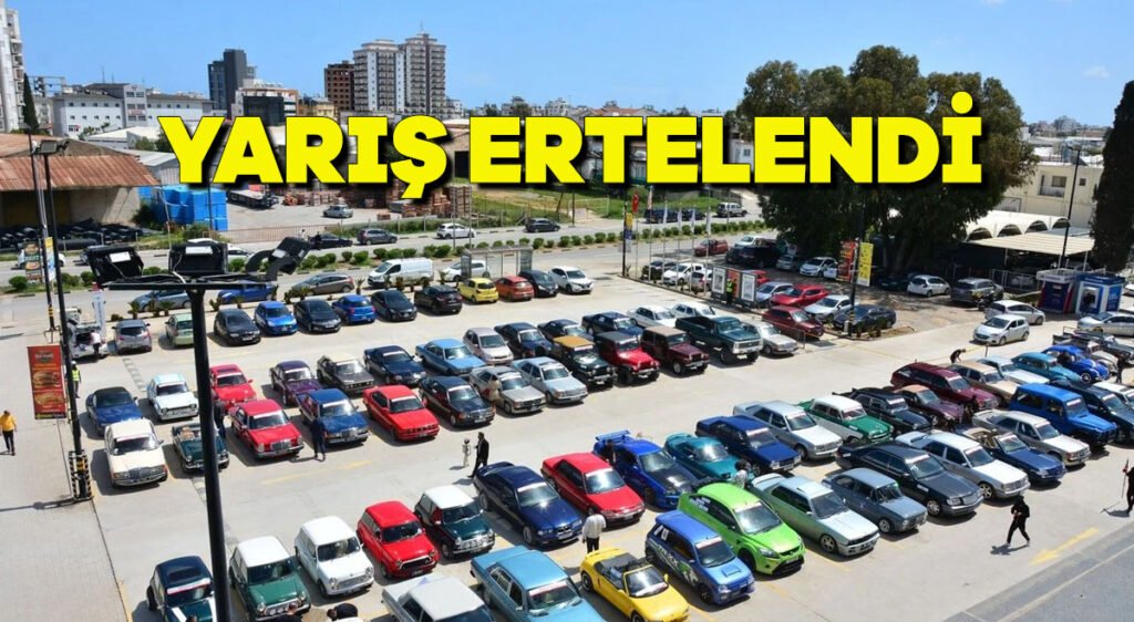 Yarış ertelendi