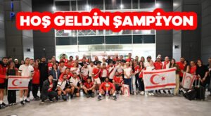 Hoş geldin şampiyon