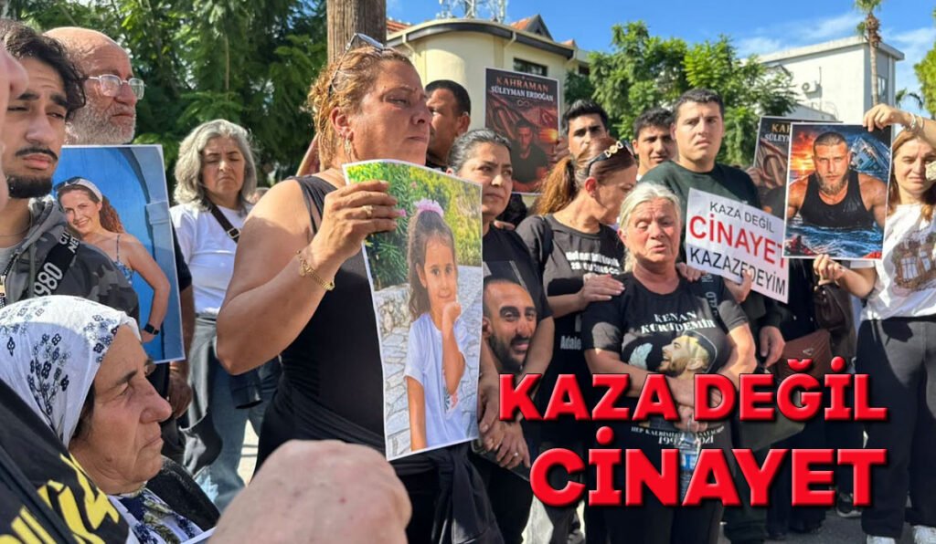 Kaza değil cinayet